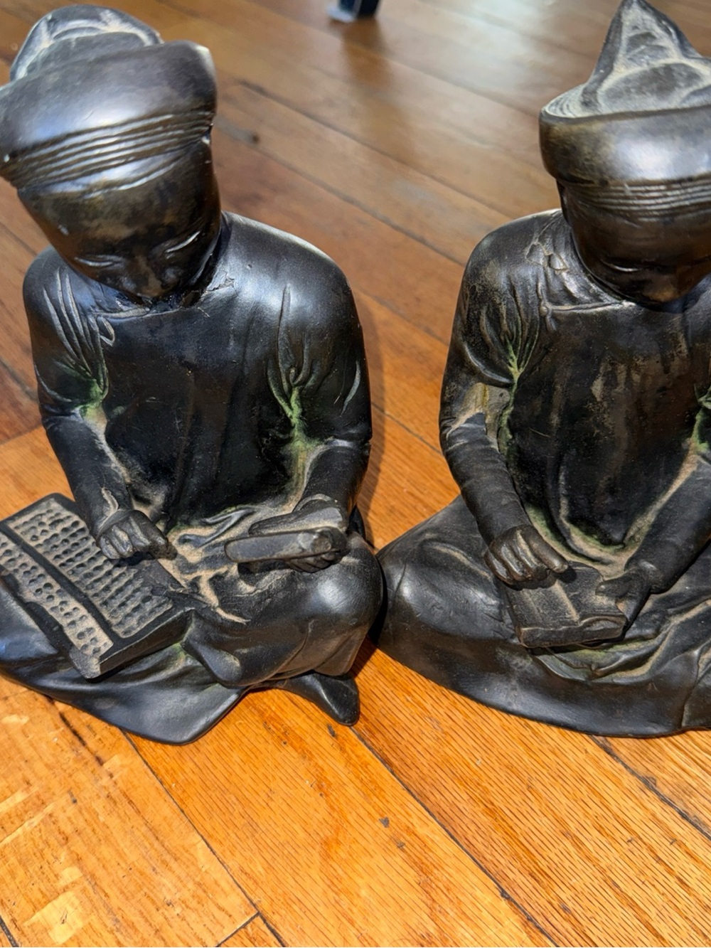 Austin Production Scholar Figurine Bookend sculpture vintage 1960’s